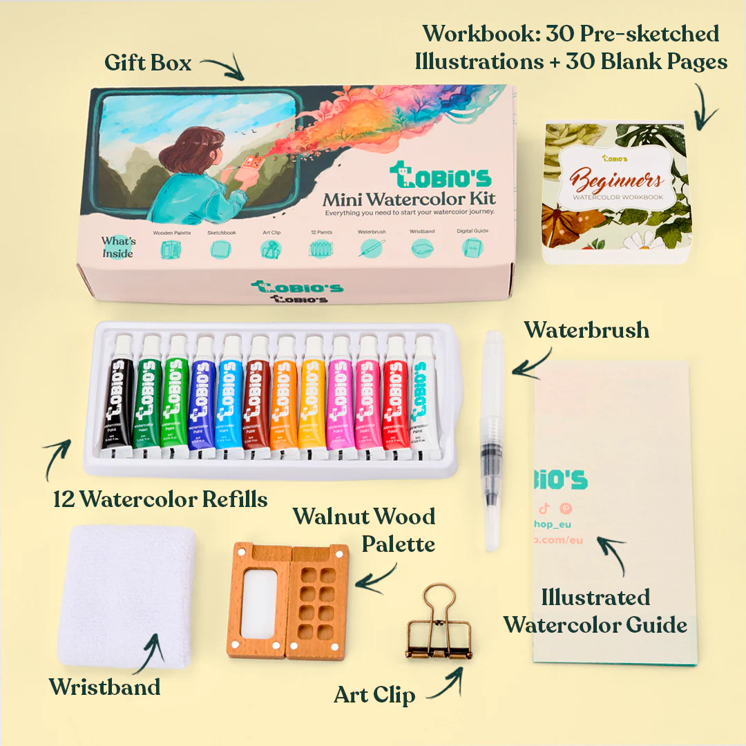Tobio's™ Watercolor Kit - Image 8